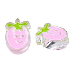 Perle di smalto acrilico trasparente&nbsp;TACR-N012-004E