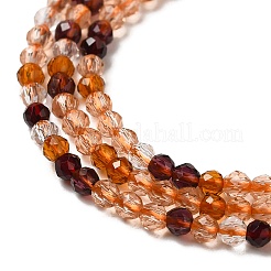 Chapelets de perles en verre transparente  &nbsp;GLAA-H027-01D