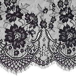 Tessuto di pizzo di nylon&nbsp;DIY-WH20062-25A