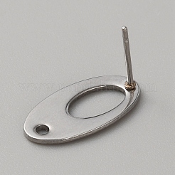 Orecchino a perno in acciaio inossidabile 304&nbsp;STAS-WH0017-029P