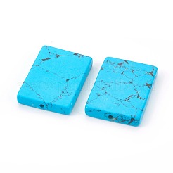 Perles de turquoise synthétique&nbsp;G-E511-04C
