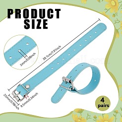 Cinturón de piel sintética para fijación de cesta de bicicleta&nbsp;FIND-WH0817-106A