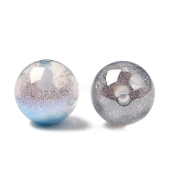 Perline reattive ai raggi UV in resina luminescente e polvere glitterata&nbsp;RE-CBA2450-01