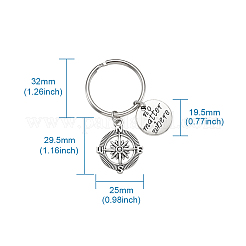 Porte-clés en alliage de mode vintage&nbsp;KEYC-TA0005-06