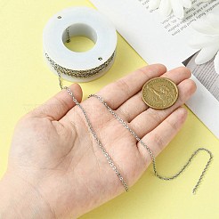 Anlaufbeständige 304 Edelstahl-Kabelketten&nbsp;CHS-H001-2mm-15P