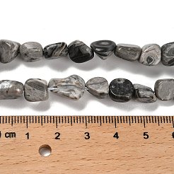 Natürliche Karte Steinperlen Stränge&nbsp;G-P497-01E-58