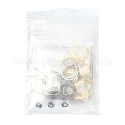 16 boucle d'oreille créole en acier inoxydable 201&nbsp;STAS-FS0002-27B