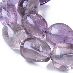 Natürlichen Amethyst Perlen Stränge&nbsp;G-I259-06