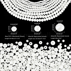 9 brins 3 brins de perles de verre électrolytiques de style&nbsp;EGLA-PH0001-29