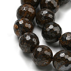 Perline bronzite naturale fili&nbsp;G-E571-42C