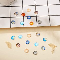 Cabochons di vetro&nbsp;GLAA-SC0001-03B