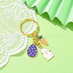 Porte-clés pendentif en alliage d'émail&nbsp;KEYC-JKC00580-04