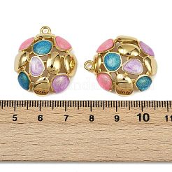 304 Edelstahl-Emaille-Anhänger&nbsp;STAS-L290-17G