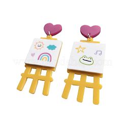 Boucles d'oreilles en acrylique&nbsp;FS-WG3A42F-01