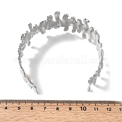304 Edelstahl-Armreife für Damen&nbsp;BJEW-D384-04P