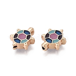 Perles d'émail d'alliage de placage de support&nbsp;ENAM-N071-01G-01