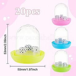 Mini dadi giocattolo in resina&nbsp;DIY-WH0899-833