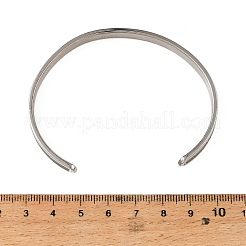 Herstellung von gerillten Manschettenarmreifen aus 6 mm dickem Rohling aus Edelstahl 304&nbsp;SA-CBA4244-01P