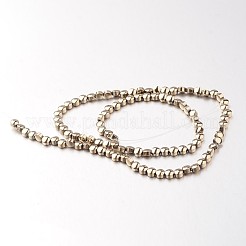Electroplate non magnetici ematite sintetico fili di perline&nbsp;G-F300-33B-06