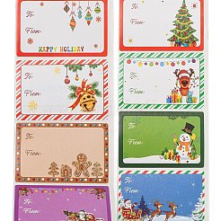 Papieraufkleber mit weihnachtsmotiv&nbsp;STIC-P013-07D
