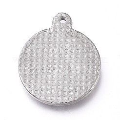 Pendentifs en acier inoxydable 304 anti-ternissement&nbsp;STAS-Z014-06P