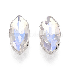 Coudre des perles montées en strass&nbsp;KK-T071-02A