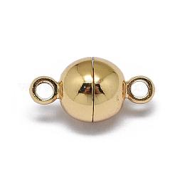 Fermagli magnetici in ottone placcato cremagliera con passanti&nbsp;KK-F801-02A-G