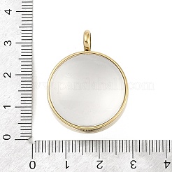 Placcatura ionica (ip) 304 ciondolo medaglione in acciaio inossidabile&nbsp;STAS-S132-15G-03