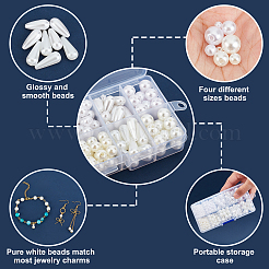 Cuentas de perlas de imitación de plástico abs 706pcs&nbsp;OACR-PH0001-84
