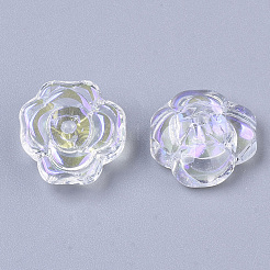 Perles en verre transparentes&nbsp;EGLA-T022-01