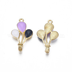 Crémaillère placage pendentifs en émail d'alliage&nbsp;LS-ENAM-N055-089B