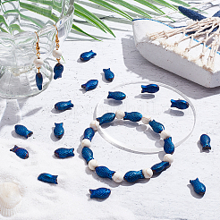 Kit fai da te per realizzare braccialetti con perline a forma di pesce&nbsp;EGLA-SC0001-09A