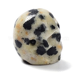 Perle di diaspro dalmata naturale&nbsp;G-C038-01R