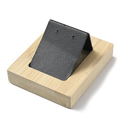 Espositori per orecchini in legno rettangolari&nbsp;LS-EDIS-R027-03B