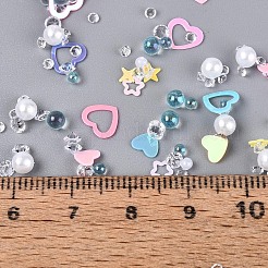 Paillettes brillantes pour ongles en plastique&nbsp;MRMJ-T080-13E
