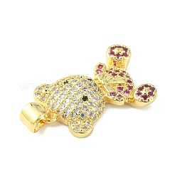Ottone micro spianare pendenti zirconi&nbsp;ZIRC-F138-08G
