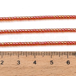 Chapelets de perles en verre électroplaqué&nbsp;GL-CBAA615-01J