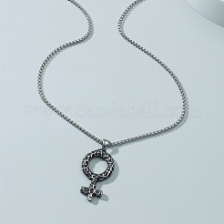 Viking 304 Edelstahl-Anhänger mit weiblichem Symbol&nbsp;WG343F0-01