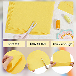 15 Stück Filzvlies&nbsp;DIY-SP0003-93K