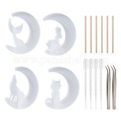 DIY Silikon Mond Formen Kits&nbsp;DIY-TA0008-30