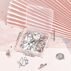 50pcs 5 pendentifs en alliage de style tibétain&nbsp;FIND-SC0003-70