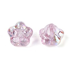 Chapelets de perles en verre électroplaqué&nbsp;EGLA-T021-22D