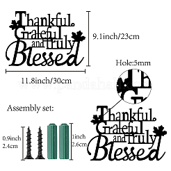 Decoraciones colgantes de hierro&nbsp;HJEW-WH0013-004