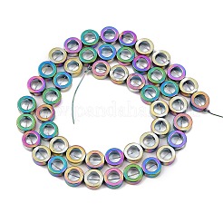 Backen Malerei synthetische nicht magnetische Hämatit Perlen Stränge&nbsp;G-A234-H03-01A