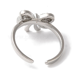 Bagues de manchette ouvertes en laiton pour femmes&nbsp;RJEW-C098-03P