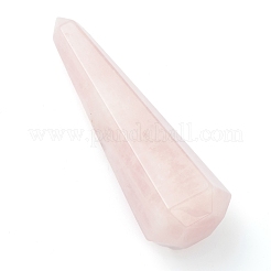 Decorazione del display in quarzo rosa naturale a punta&nbsp;G-G973-03A