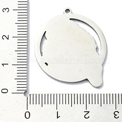 Anlaufgeschützte Anhänger aus Edelstahl 201&nbsp;STAS-R118-13P