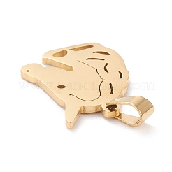Anhänger aus Edelstahl 304&nbsp;STAS-J026-21G