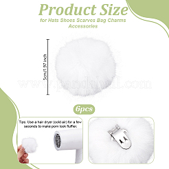 Pompomball aus Faser&nbsp;FIND-WH0139-942B