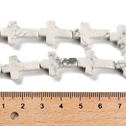 Natürliche Howlith Perlen Stränge&nbsp;G-I337-A07-01